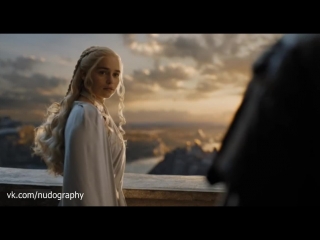 video сексуальная эмилия кларк emilia clarke в сериале игра престолов game of thrones 2015 сезон 5 серия 4 s05e04 sex