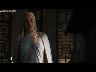 video эмилия кларк emilia clarke в сериале игра престолов game of thrones 2015 сезон 5 серия 4 s05e04 sex