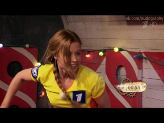 video юлия савичева в игре форт боярд fort boyard россия 2013 5 выпуск sex