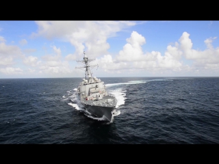 video заводские испытания новейшего эсминца uss john finn ddg 113 sex
