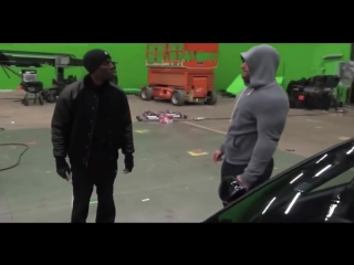 video paul walker imitates vin diesel on the set of fast furious diesel time bitches sex
