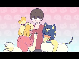 video гарем монстродевочек dangoheart animation ankha and isabelle got drunk an porn crossing anime sex