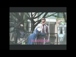 video киллер фрост и ральф дибни на съёмках 6х01 эпизода флэша sex