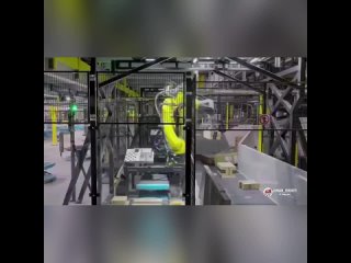 video роботы на складе amazonобъем автоматизации работ поражает воображение sex