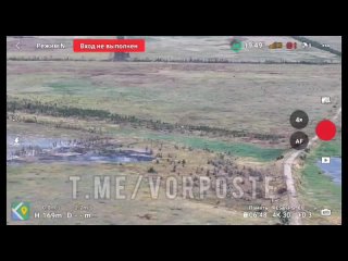 video севернее снт северное запорожской области операторы дронов валькирия 4 военной базы выжигают позиции всу vorposte sex