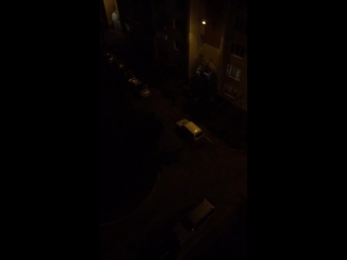 video в воронеже ночью 5 голых молодых парней атаковали машины во дворе sex