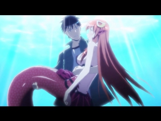 video 5 серия без цензуры повседневная жизнь с девушкой монстром monster musume no iru nichijou русские субтитры sex