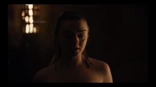video арья старк голая ария stark aria игра престолов мэйси уильямс macy williams nude game of thrones 2019 s08e02 watch sex