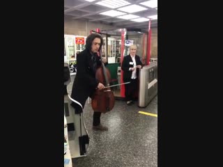 video экспромт от виолончелиста яна максина в ереванском метро sex