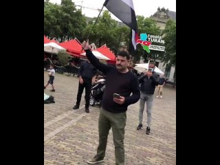 video иранские арабы проживающие в голландии поддержали митинги азербайджанцев в южном азербайджане против иранского sex