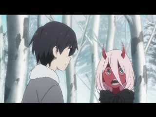video darling in the franxx любимый во франксе отрывок воспоминания хиро и ноль два мгновения на свободе sex