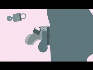 video мужской пояс верности клетка для пениса с электростимуляцией sex