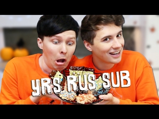 video halloween baking creepy crispy cakes conjoined challenge rus sub sex
