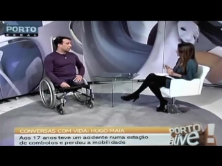 video entrevista porto canal hugo maia хьюго майа безумно красивые культи sex