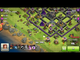 video clash of clans читерская тактика сноса на 3 звезды 4 адских гончих и шары sex