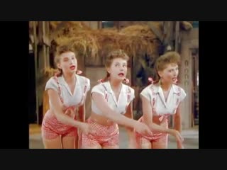 video невероятная гибкость девушек из the ross sisters отрывок из мюзикла solid potato salad 1944 год sex