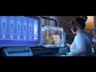 video игра overwatch русский мультфильм короткометражка проснись и пой sex