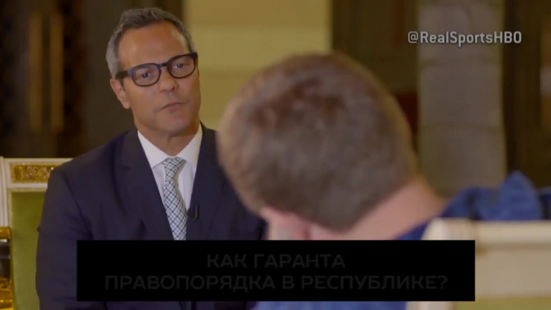 video рамзан кадыров в интервью американскому телеканалу нво sex