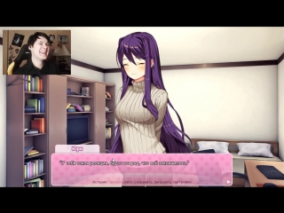 video пошлая юри doki doki literature club доки доки литературный sex