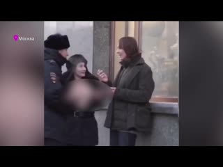 video модель киру майер арестовали на 10 суток за то что она надела полицейскую форму и предлагала прохожим потрогать ее sex