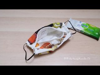 video diy mask tutorial 環保可重複使用 鼻梁部分上支条可拆换 可放濾材 耳掛松了可替换 尺寸放在说明文处供参考 マスクはどうやって作 마스크 만들기 sex