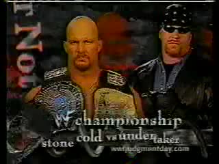 video stone cold steve austin vs the undertaker wwf title judgment day 2001 sex