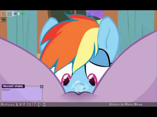 video mittsies twilight fluttershy and rainbow dash sex