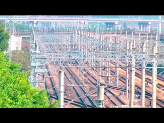 video hard hd the northbound freight train haul by hxd1c 0097 and two crh1a trains pass the changping sex