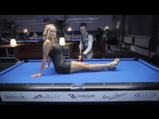 video потрясающий бильярд с очаровательной девушкой sex