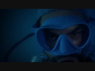 video swimming woman get drown from scuba diver inside a pool sex
