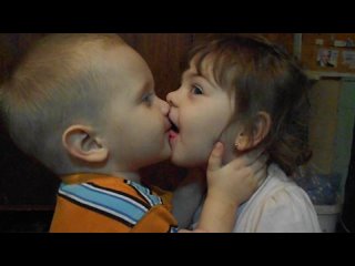 video детишки целуются в засос sex