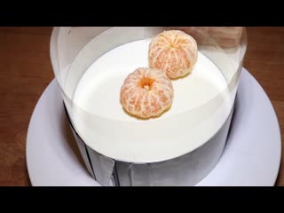 video мандариновый чизкейк с желе фруктовый желейный торт tangerine cheesecake jelly jello cake sex