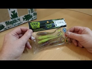 video распакоа посылки с силиконовой приманкой generic craft tiga sex
