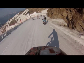 video mega avalanche 2013 start line pile up funny sex
