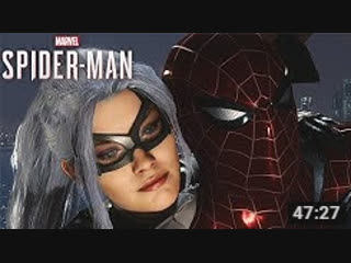 video черная кошка и spider man ps4 человек паук dlc ограбление прохождение часть 1 dlc the heist sex