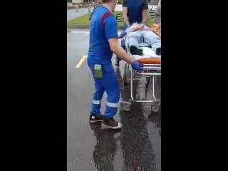 video стадо двуногого скота стоящее на убой тупо смотрит на увозимое в конвульсиях тело ковидо верующего собрата после sex