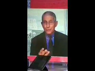 video американский идиолог жижизации энтони фаучи или ряженный бес в маске внимание на воротниковую зону sex