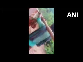 video andhra pradesh a 22 year old man suffering from jaundice carried on a makeshift stretcher for 12 km to reach sex