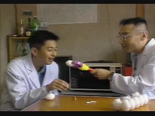 video knight scoop original exploding egg in microwave test jp tv1993 engsub 爆発卵 sex