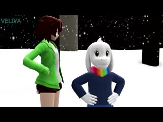 video undertale animation 15 соси мороженку mmd sex