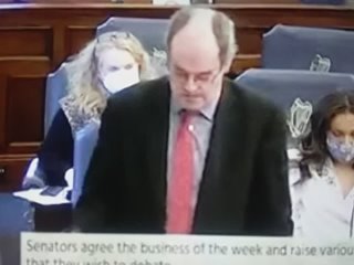 video brainless and heartless irish senator trying to ban the unvaccinated from supermarkets its moronic fascism sex