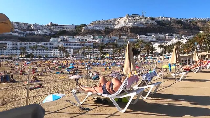 video gran canaria puerto rico beach life 31 october 2021 wecanarias sex