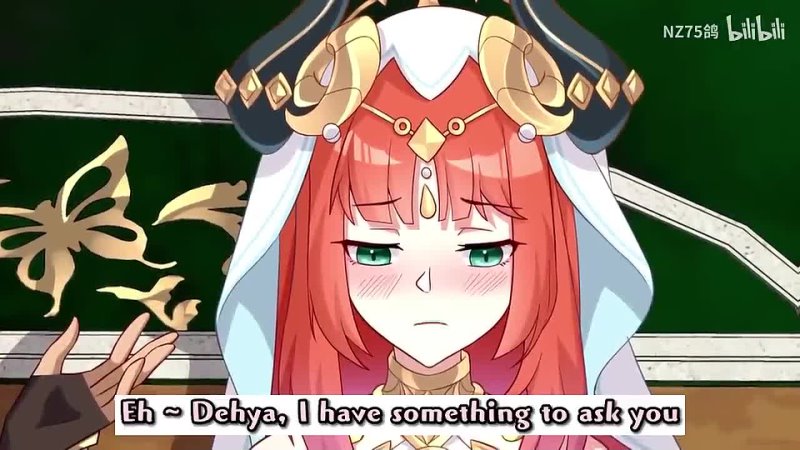 video when your lovely waifu nilou learns dehyas bible of dark love yandere series genshin anime sex