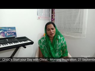 video start your day with christ morning inspiration by rev arokia mary robin 27 september 2021 sex