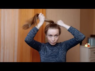video пучок на голове стильно модно красиво sex