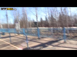 video wtf pass hot pick up girl hanna from the train наше русское порно sex