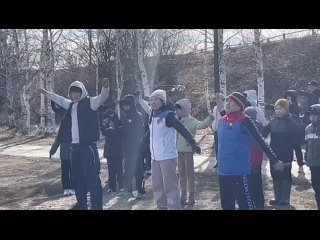 video утро в парке началось с зарядка победы sex