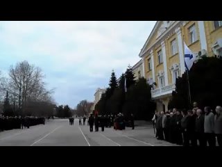 video крымские курсанты поют гимн украины во время поднятия российского флага в академии вмс украины севастополь sex