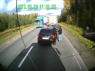 video братки решили поиметь бабла с дальнобойщикано обломались sex
